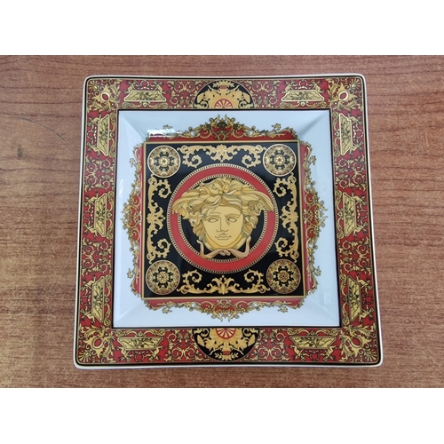 76 - Rosenthal VERSACE 'Ikarus Medusa' Square Plate / Dish, (Ref: 25822), in Original Box, (Approx. 21.5 ... 