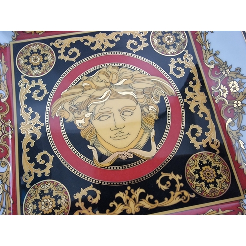 76 - Rosenthal VERSACE 'Ikarus Medusa' Square Plate / Dish, (Ref: 25822), in Original Box, (Approx. 21.5 ... 
