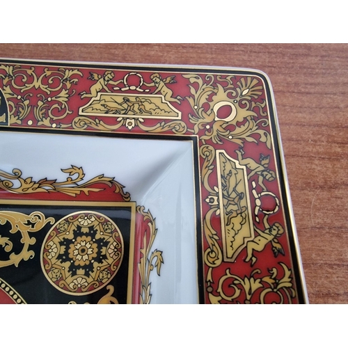 76 - Rosenthal VERSACE 'Ikarus Medusa' Square Plate / Dish, (Ref: 25822), in Original Box, (Approx. 21.5 ... 