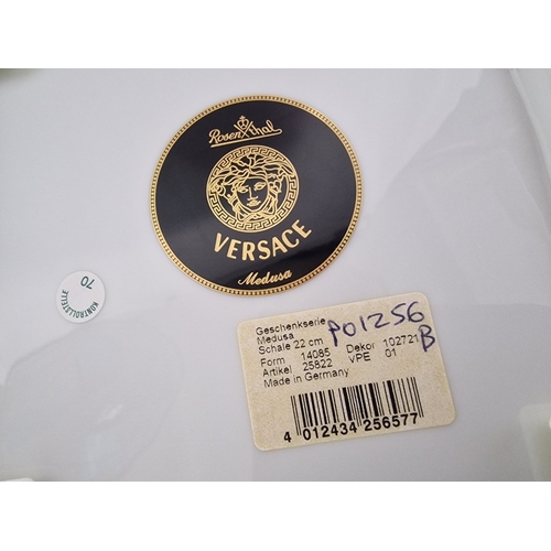 76 - Rosenthal VERSACE 'Ikarus Medusa' Square Plate / Dish, (Ref: 25822), in Original Box, (Approx. 21.5 ... 