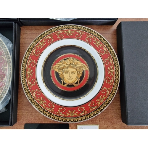 80 - Set of 6 x Rosenthal VERSACE 'Ikarus Medusa' Plates, (Ref: 10218), in Original Boxes, (Approx. Ø: 18... 