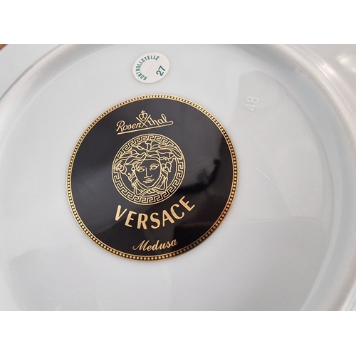 80 - Set of 6 x Rosenthal VERSACE 'Ikarus Medusa' Plates, (Ref: 10218), in Original Boxes, (Approx. Ø: 18... 