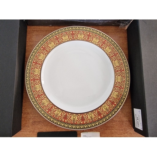 81 - Set of 6 x Rosenthal VERSACE 'Ikarus Medusa' Plates, (Ref: 10222), in Original Boxes, (Approx. Ø: 22... 