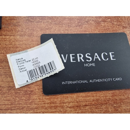 81 - Set of 6 x Rosenthal VERSACE 'Ikarus Medusa' Plates, (Ref: 10222), in Original Boxes, (Approx. Ø: 22... 