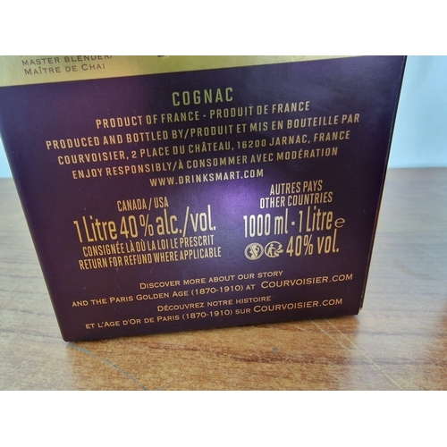 114 - Courvoisier VSOP Cognac, Triple Oak Artisan Edition, (1Ltr, 40%), in Original Box