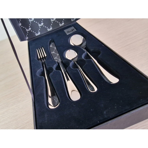 145 - S&P (Salt & Pepper) 18/10 Stainless Steel 24-Piece Cutlery Set, Unused in Original Box