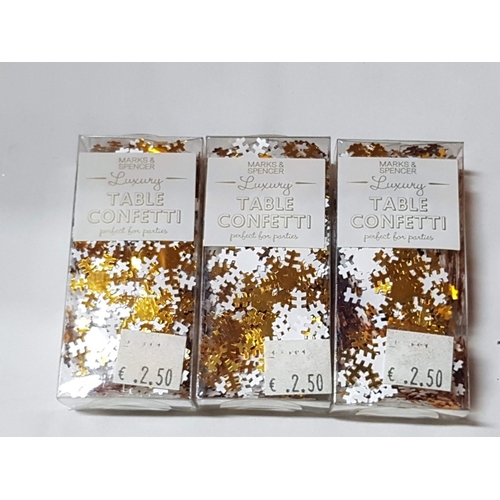 103 - Winter Decor Design Collection  and Wrap Accessories in Gold and  Silver Tone, See Multiple Photos.