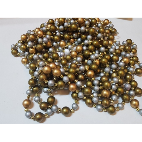 147 - Assorted Christmas Decoration Collection, Inc Candlestick, Square Dish, Christmas Baubles, Decorativ... 