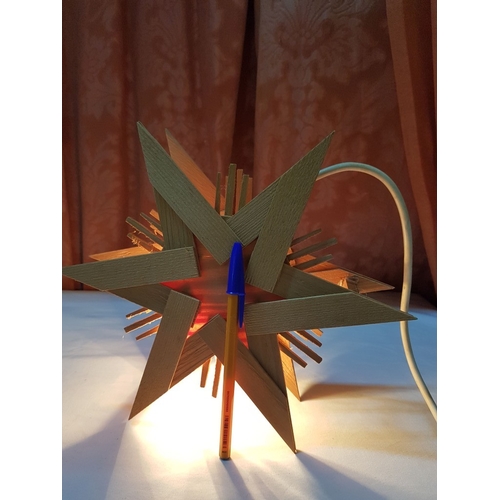 149 - Retro Rustic Craft Christmas Ornaments, Made from Wood and Straw, See Multiple Photos (Hanging Light... 