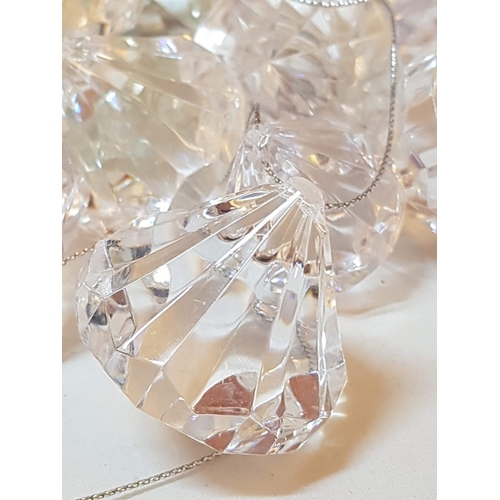 59 - Large Collection of Xmas Table Decor: Napkin Holders 16x, Glass Candle Holders 2x, Sweet Pedestal Bo... 