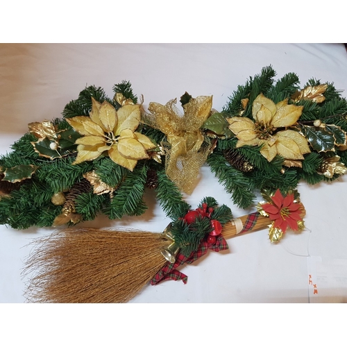 60 - Christmas Door/Wall Decor, See Multiple Photos. (2)