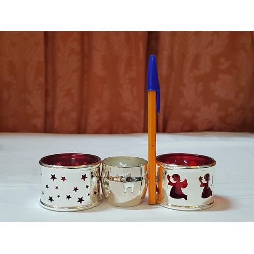 75 - Rare 'Fine' Collection of Various Candle Holders 4x (Approx. H: 10-13cm) and Tealights Holders 3x (A... 