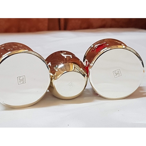 75 - Rare 'Fine' Collection of Various Candle Holders 4x (Approx. H: 10-13cm) and Tealights Holders 3x (A... 