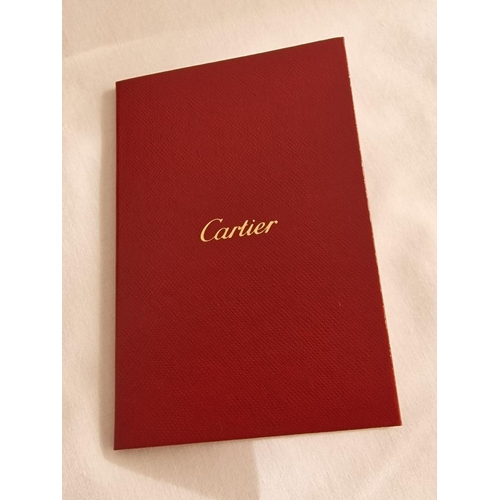 70 - Cartier Love Bracelet; 18ct White Gold with 6 x Diamonds, Size: 17, with Matching White Gold Screwdr... 