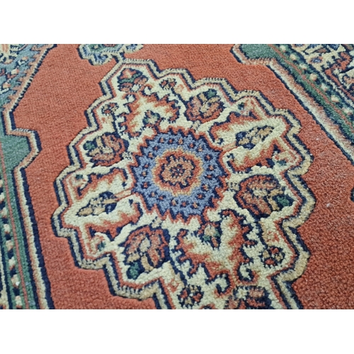 617D - Carpet and Runner, in Traditional Patterns, (Largest Approx. 60 x 114cm), (2)