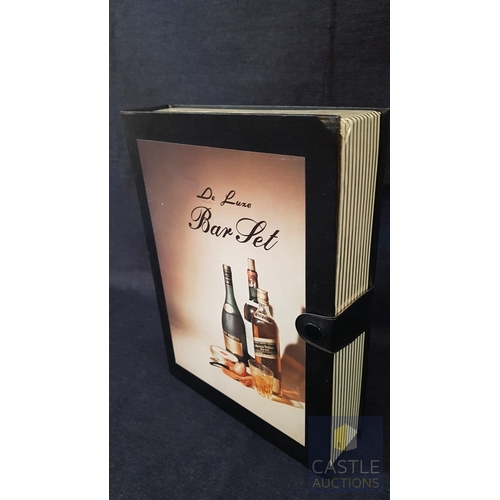 620D - Retro Bar Set: Barista and Bartender Set in a Decorative Box-Shaped Book.