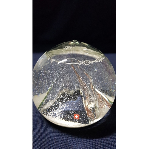 633D - Home Treasures and Accessories; Snowy Matterhorn Water Snow Glob Swiss Alps Souvenir, Small Fragrant... 