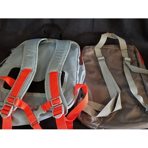 638D - 2x Unisex Sports Backpacks (HEAD and One Other). (2)