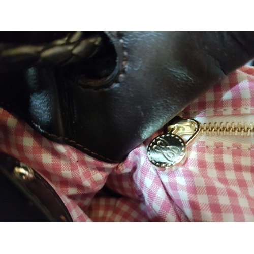 653D - French Luxury Brigitte Bardot BB Lancel Fuchsia in Velvet Handbag/Crossbody Bag, Model: BB Bucket Ba... 