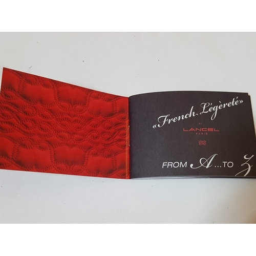 653D - French Luxury Brigitte Bardot BB Lancel Fuchsia in Velvet Handbag/Crossbody Bag, Model: BB Bucket Ba... 