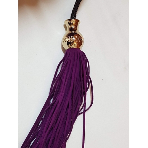 653D - French Luxury Brigitte Bardot BB Lancel Fuchsia in Velvet Handbag/Crossbody Bag, Model: BB Bucket Ba... 