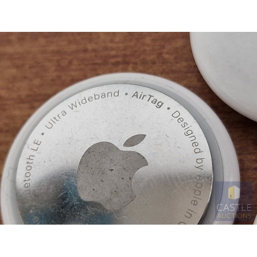 147 - 3 x Apple AirTags, White Colour, Untested, (3)