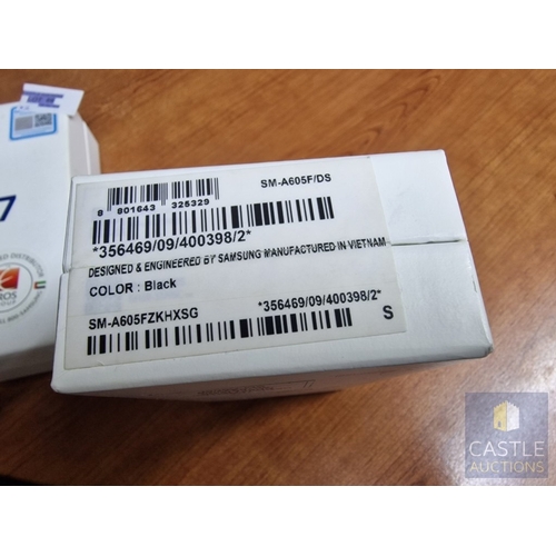 66 - 2 x Samsung Mobile Phones; Galaxy A7 and Galaxy A6+, * Both Tested and Working, Both A/F, One Screen... 