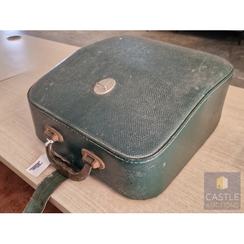 76 - Vintage 'Hermes 2000' Portable Typewriter in Carry Case
