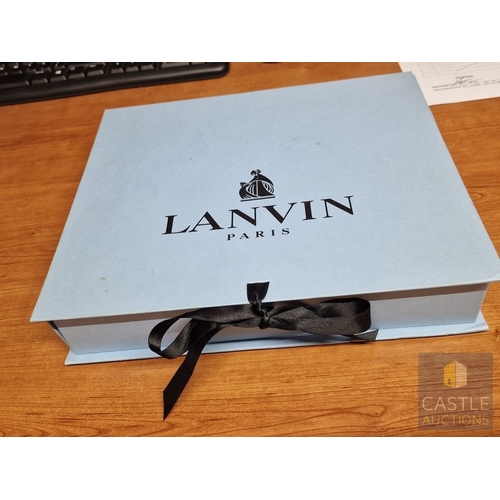 47 - LANVIN Paris, 'Altair Star Necklace', a Striking Piece with 3 x Large Crystal Set Star Shaped Pendan... 