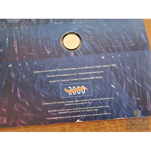 124 - Sainsbury's 'Makers of the Millennium' Medal Collection, in Association with Guinness World Records;... 