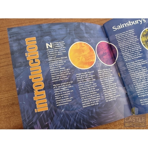 124 - Sainsbury's 'Makers of the Millennium' Medal Collection, in Association with Guinness World Records;... 