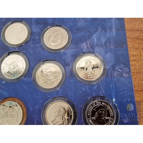 124 - Sainsbury's 'Makers of the Millennium' Medal Collection, in Association with Guinness World Records;... 