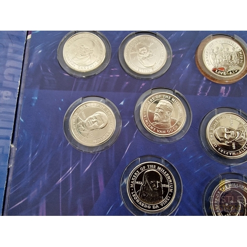 124 - Sainsbury's 'Makers of the Millennium' Medal Collection, in Association with Guinness World Records;... 
