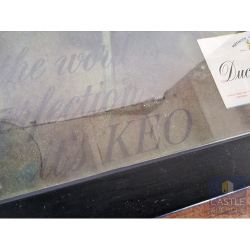 62 - Vintage Cyprus Animal Feed / Poultry Farm Advertising Poster 'Soteris Charalambous, Nicosia', (Appro... 