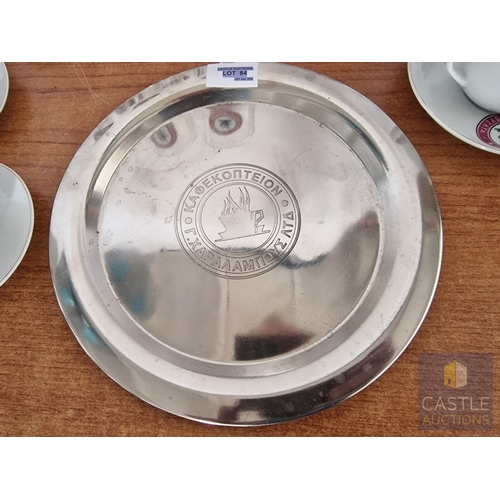 84 - Collection of Vintage Traditional 'Charalambous' Cypriot Coffee Cups & Saucers; Set of 6, Plus 2 x D... 