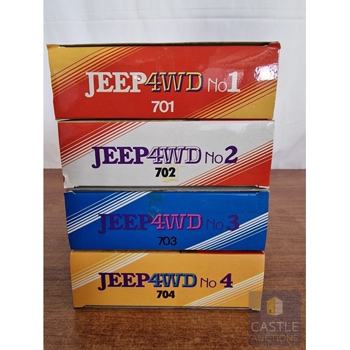 88 - Panda Toys (Greece), 1980's 'LEGO Style' Educational Building Bricks; PANDA RALLY TEAM, Jeep 4WD, No... 