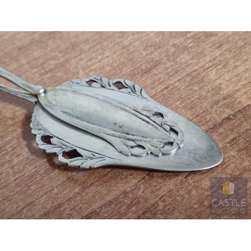 45 - Vintage Silver Pastry Tongs, (Approx. L: 19.5cm, 84g, .830 Silver)