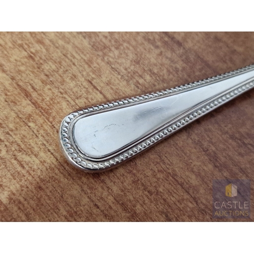 51 - 'Roberts & Dore' Silver Plated Canteen of Cutlery; 8-Place / 8-Person Set with Dinner Knives, Forks ... 