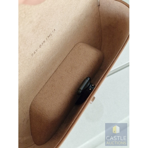 30 - Ray Ban META Wayfarer Sunglasses, (Model: RW4008),* Looks Unused * with Original Charging Case and B... 