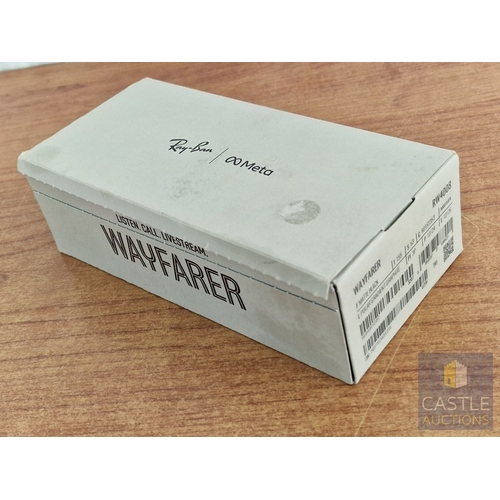 30 - Ray Ban META Wayfarer Sunglasses, (Model: RW4008),* Looks Unused * with Original Charging Case and B... 