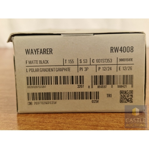 30 - Ray Ban META Wayfarer Sunglasses, (Model: RW4008),* Looks Unused * with Original Charging Case and B... 