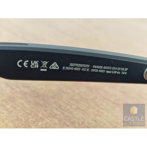 30 - Ray Ban META Wayfarer Sunglasses, (Model: RW4008),* Looks Unused * with Original Charging Case and B... 