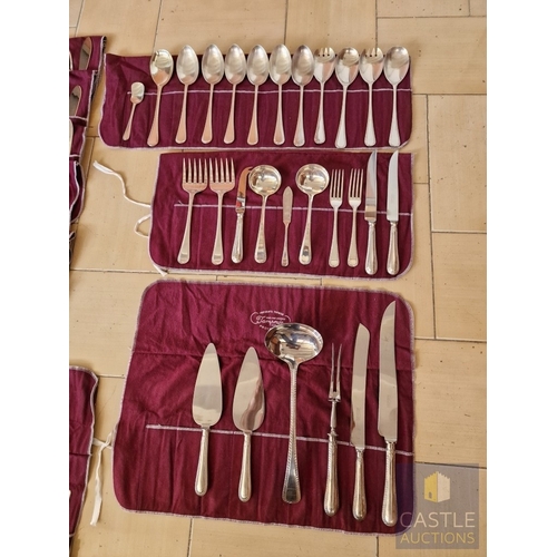 22 - Very Impressive Full Set / Huge Collection of 'United Cutlers' Silver Plated Flatware, Made in Sheff... 