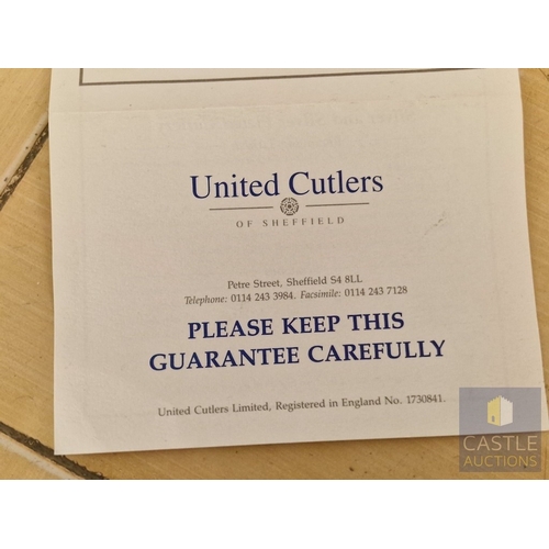 22 - Very Impressive Full Set / Huge Collection of 'United Cutlers' Silver Plated Flatware, Made in Sheff... 