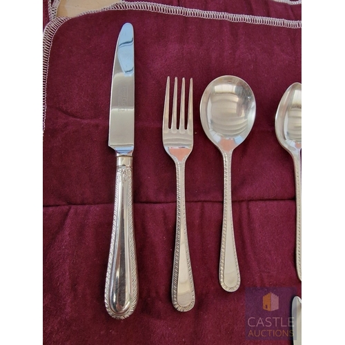 22 - Very Impressive Full Set / Huge Collection of 'United Cutlers' Silver Plated Flatware, Made in Sheff... 