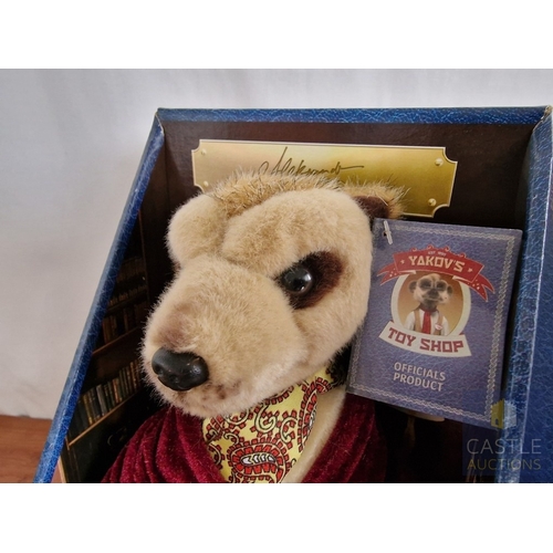 27 - 2 x Collectable 'Compare the Market' Soft Toy Meerkats Figures, in Original Boxes; Aleksandr and Ser... 