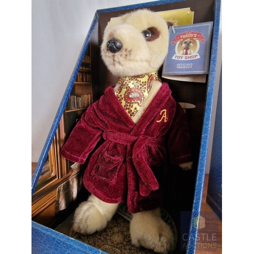 27 - 2 x Collectable 'Compare the Market' Soft Toy Meerkats Figures, in Original Boxes; Aleksandr and Ser... 