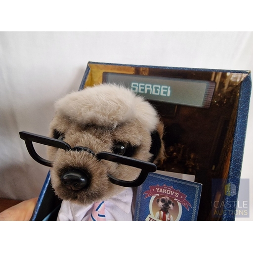 27 - 2 x Collectable 'Compare the Market' Soft Toy Meerkats Figures, in Original Boxes; Aleksandr and Ser... 