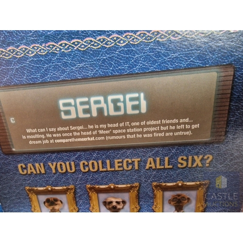 27 - 2 x Collectable 'Compare the Market' Soft Toy Meerkats Figures, in Original Boxes; Aleksandr and Ser... 