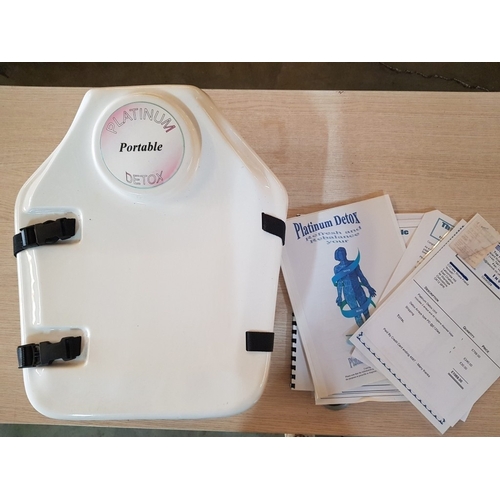 677C - Platinum Detox Ionic Foot Spa Machine (Inc. Charger, Cables and Instruction), ... 